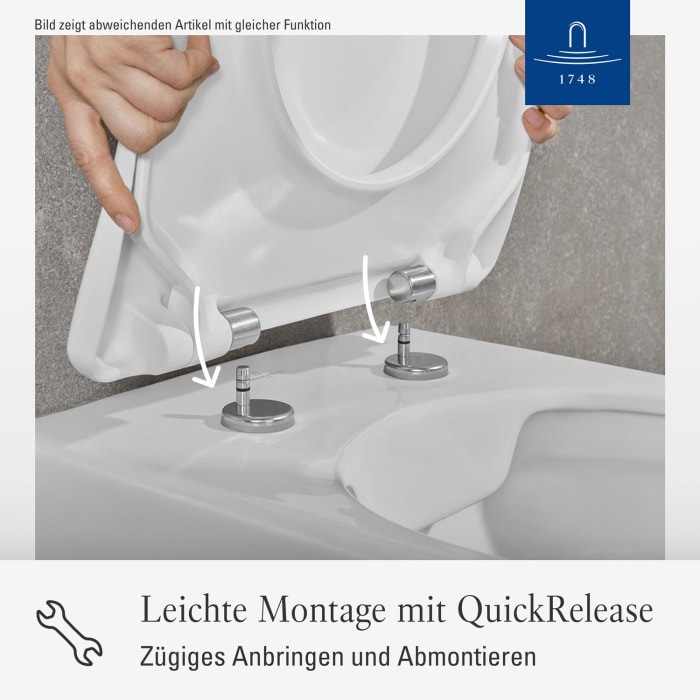 Villeroy & Boch Venticello WC-Sitz SlimSeat