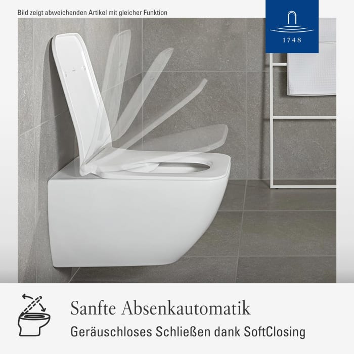 Villeroy & Boch Venticello WC-Sitz mit QuickRelease und SoftClosing