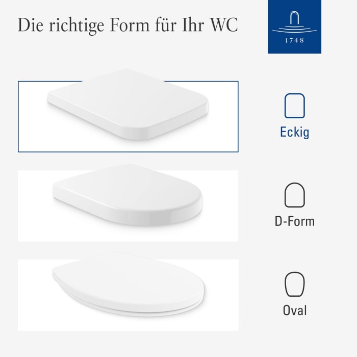 Villeroy & Boch Venticello WC-Sitz mit QuickRelease und SoftClosing