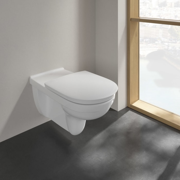 Villeroy & Boch Vicare Tiefspül-WC spülrandlos, 36 x 70 cm, für WC-Sitz