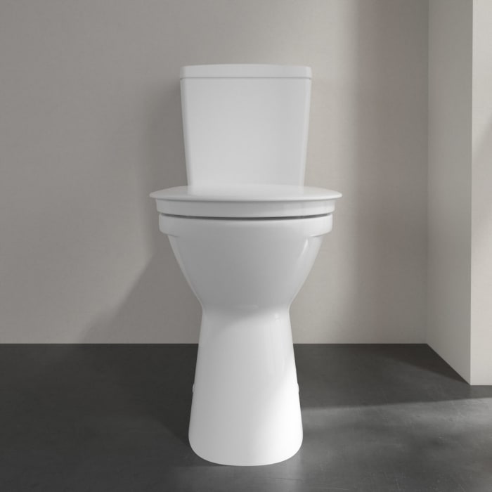 Villeroy & Boch Vicare Tiefspül-WC für Kombination, spülrandlos, bodenstehend
