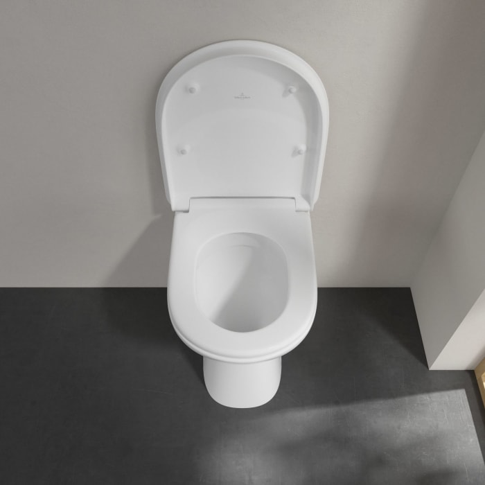 Villeroy & Boch Vicare Tiefspül-WC spülrandlos, bodenstehend