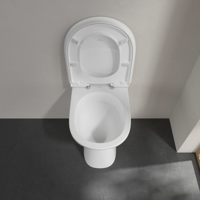 Villeroy & Boch Vicare Tiefspül-WC spülrandlos, bodenstehend