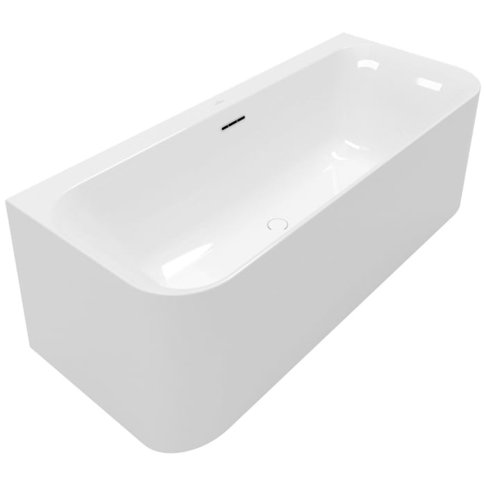 Villeroy & Boch Loop & Friends SQUARE Duo Vorwand-Badewanne, 180 x 80 cm