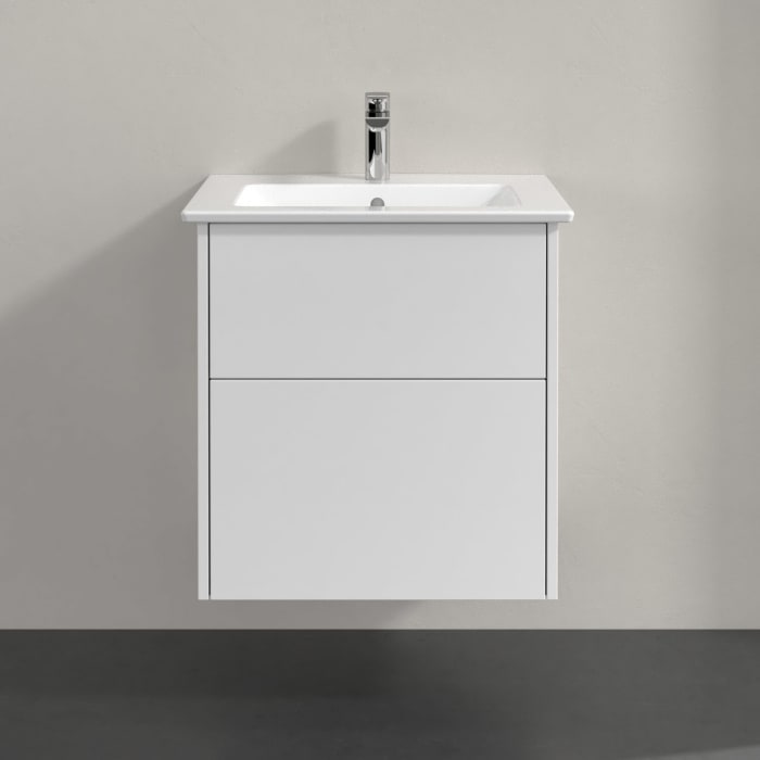 Villeroy & Boch Finero Waschtischunterschrank 60 cm mit Waschtisch, 2 Auszüge