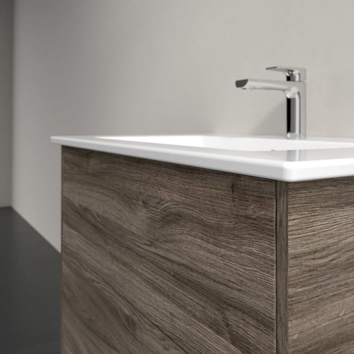 Villeroy & Boch Finero Waschtischunterschrank 80 cm mit Waschtisch, 2 Auszüge