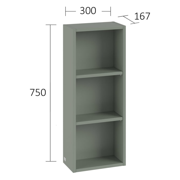 Villeroy & Boch My View+ Anbauschrank 30 x 75 cm, für Aufputz-Spiegelschrank