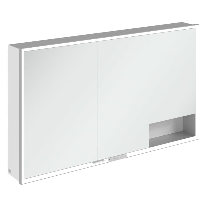 Villeroy & Boch My View+ Aufputz-Spiegelschrank 130 x 75 cm