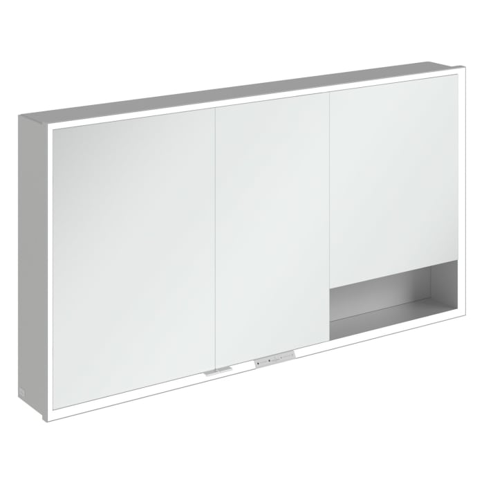 Villeroy & Boch My View+ Aufputz-Spiegelschrank 140 x 75 cm