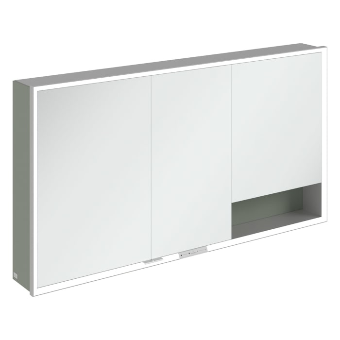 Villeroy & Boch My View+ Aufputz-Spiegelschrank 140 x 75 cm