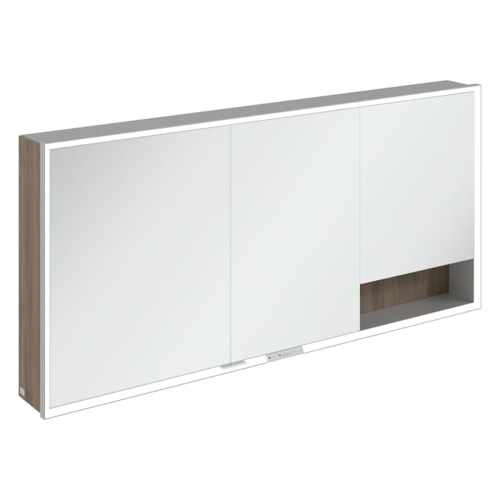Villeroy & Boch My View+ Aufputz-Spiegelschrank 160 x 75 cm