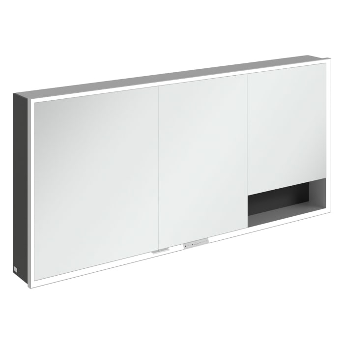 Villeroy & Boch My View+ Aufputz-Spiegelschrank 160 x 75 cm