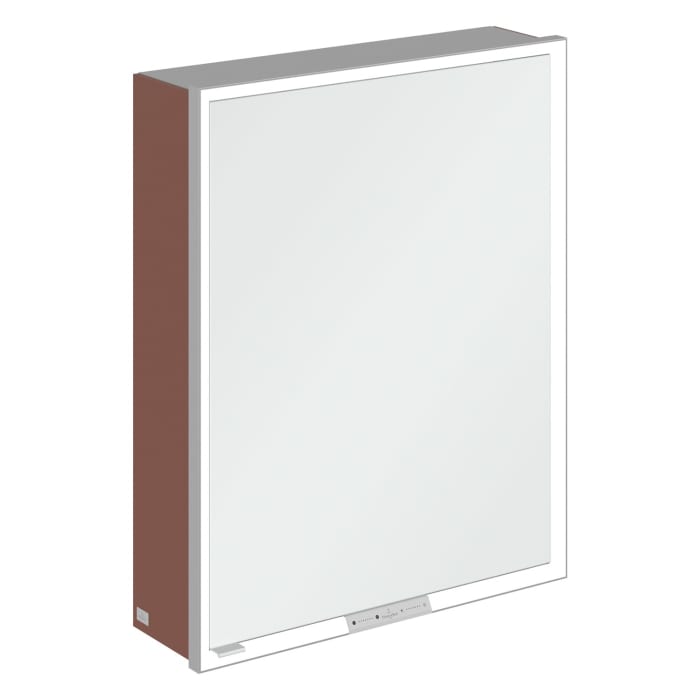 Villeroy & Boch My View+ Aufputz-Spiegelschrank 60 x 75 cm, Anschlag rechts