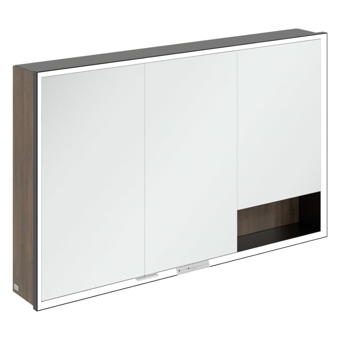 Villeroy & Boch My View+ Aufputz-Spiegelschrank 120 x 75 cm