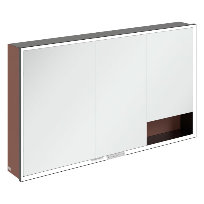 Villeroy & Boch My View+ Aufputz-Spiegelschrank 130 x 75 cm