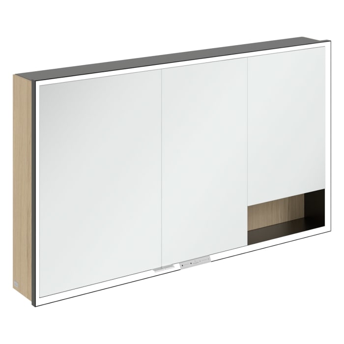 Villeroy & Boch My View+ Aufputz-Spiegelschrank 130 x 75 cm