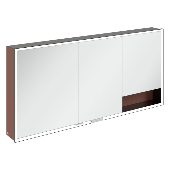 Villeroy & Boch My View+ Aufputz-Spiegelschrank 160 x 75 cm