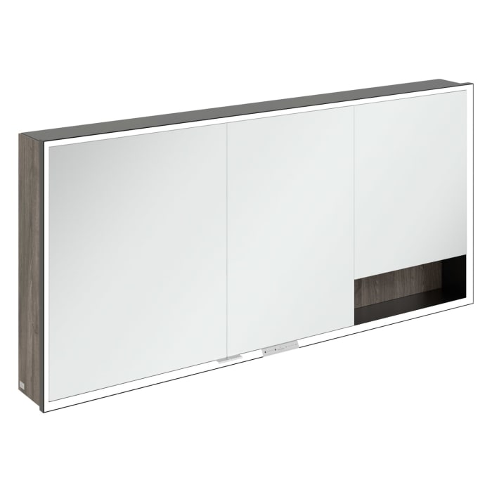 Villeroy & Boch My View+ Aufputz-Spiegelschrank 160 x 75 cm