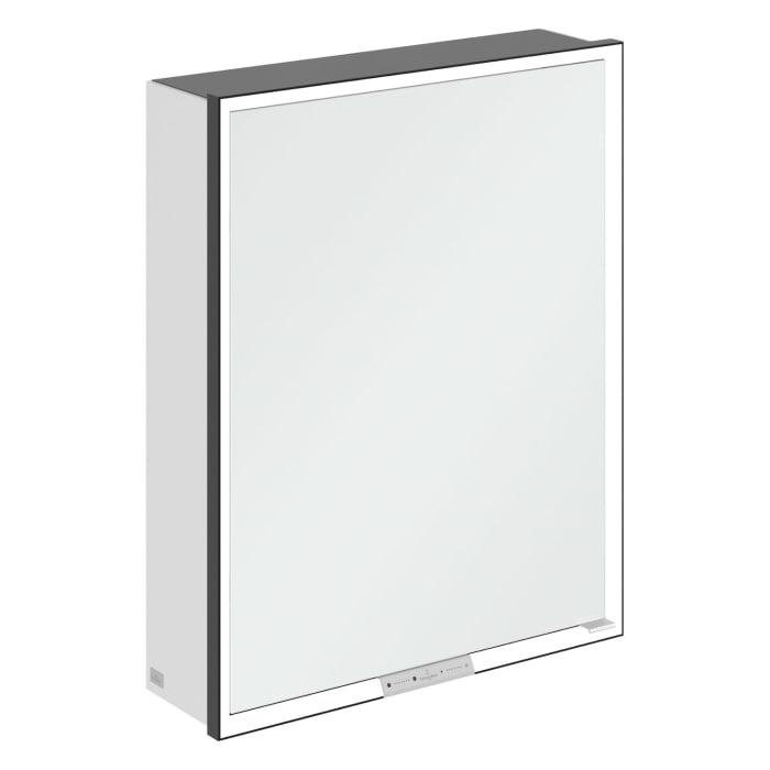 Villeroy & Boch My View+ Aufputz-Spiegelschrank 60 x 75 cm, Anschlag links