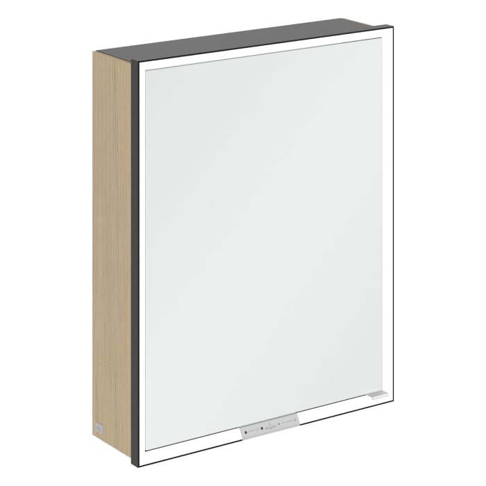 Villeroy & Boch My View+ Aufputz-Spiegelschrank 60 x 75 cm, Anschlag links