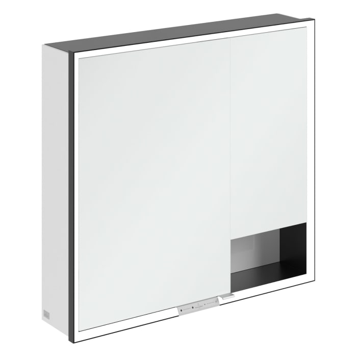 Villeroy & Boch My View+ Aufputz-Spiegelschrank 80 x 75 cm