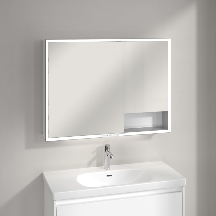 Villeroy & Boch My View+ Aufputz-Spiegelschrank 100 x 75 cm