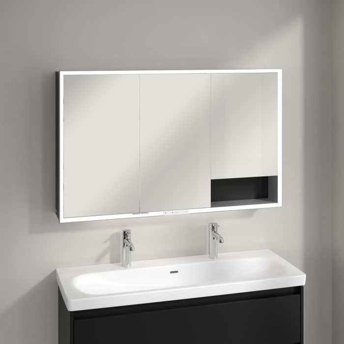 Villeroy & Boch My View+ Aufputz-Spiegelschrank 120 x 75 cm