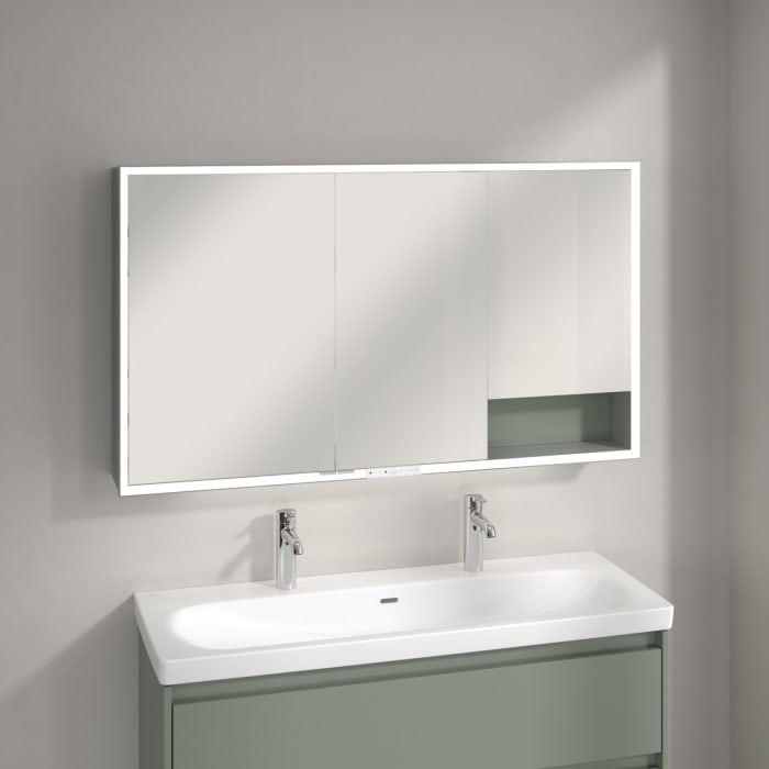 Villeroy & Boch My View+ Aufputz-Spiegelschrank 130 x 75 cm