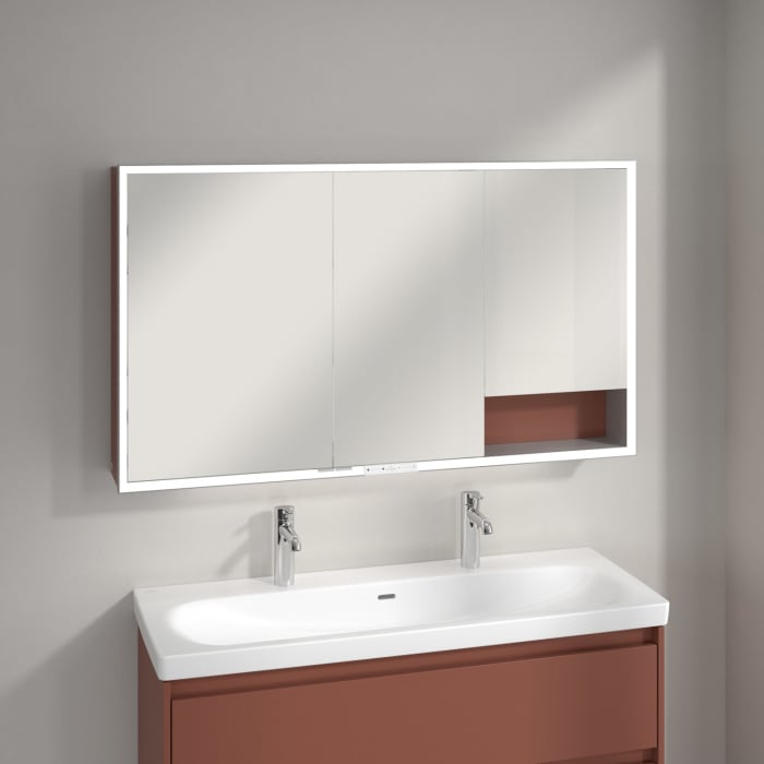 Villeroy & Boch My View+ Aufputz-Spiegelschrank 130 x 75 cm
