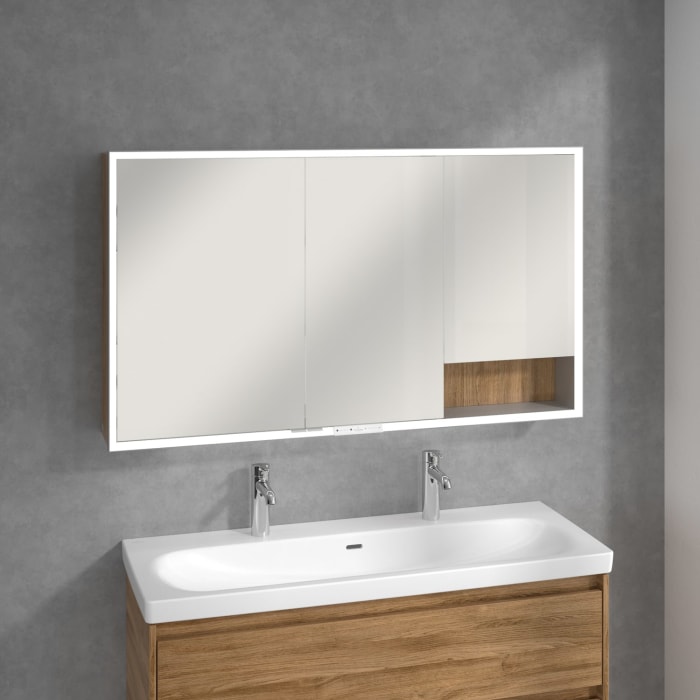 Villeroy & Boch My View+ Aufputz-Spiegelschrank 130 x 75 cm