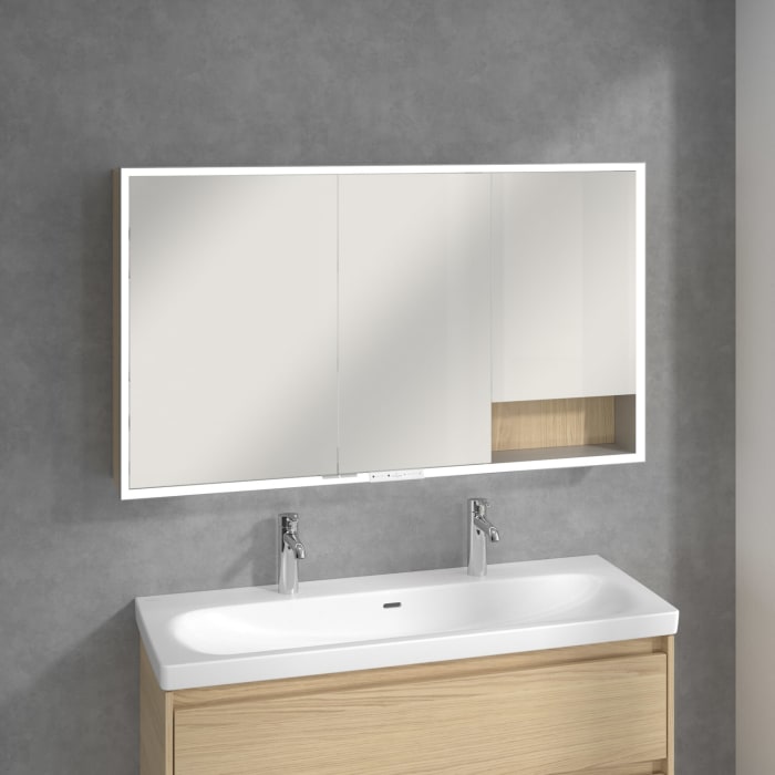 Villeroy & Boch My View+ Aufputz-Spiegelschrank 130 x 75 cm