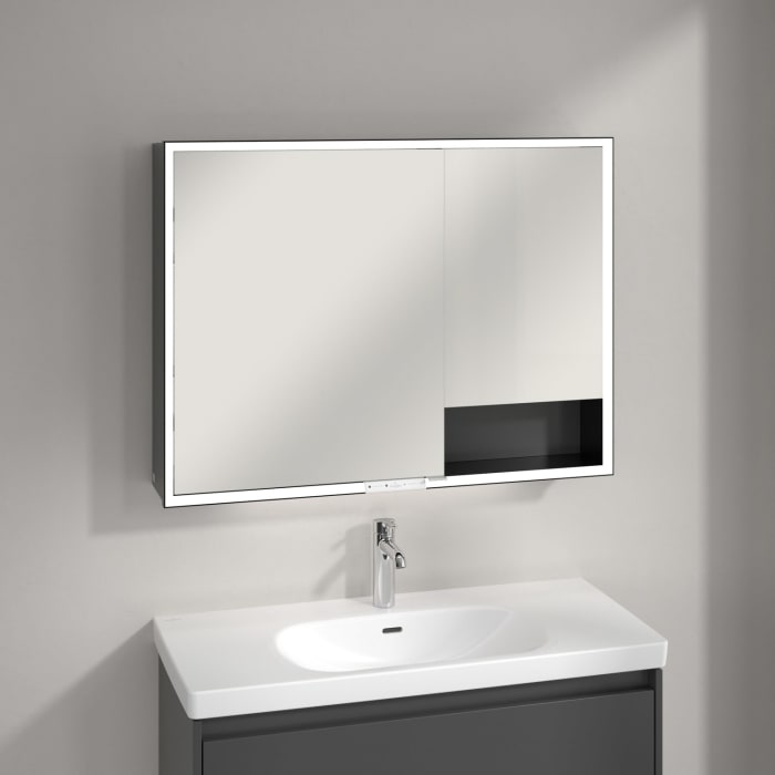 Villeroy & Boch My View+ Aufputz-Spiegelschrank 100 x 75 cm