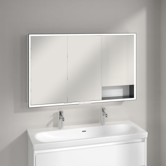 Villeroy & Boch My View+ Aufputz-Spiegelschrank 120 x 75 cm