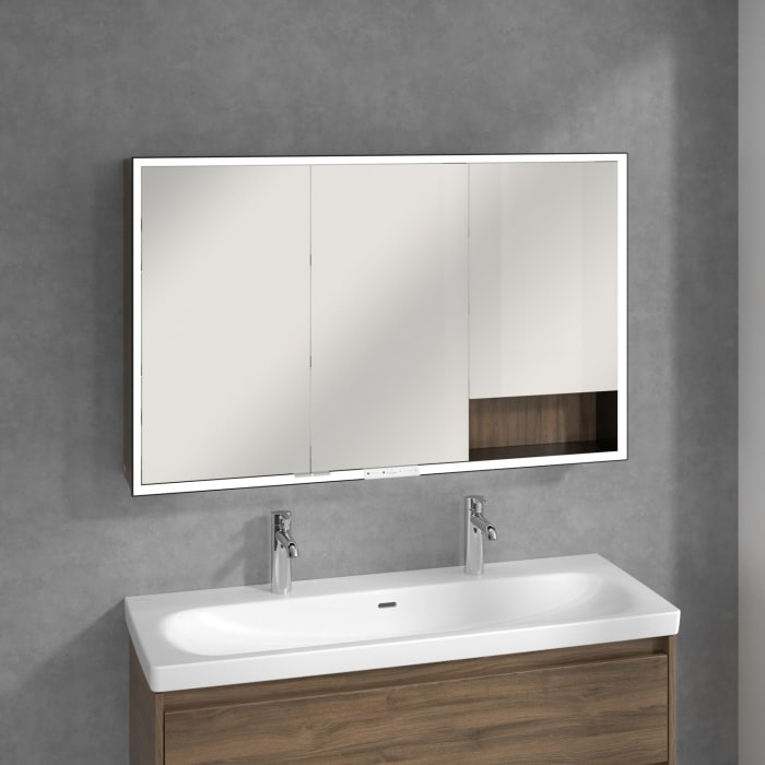 Villeroy & Boch My View+ Aufputz-Spiegelschrank 120 x 75 cm