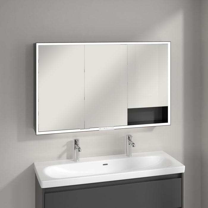 Villeroy & Boch My View+ Aufputz-Spiegelschrank 120 x 75 cm