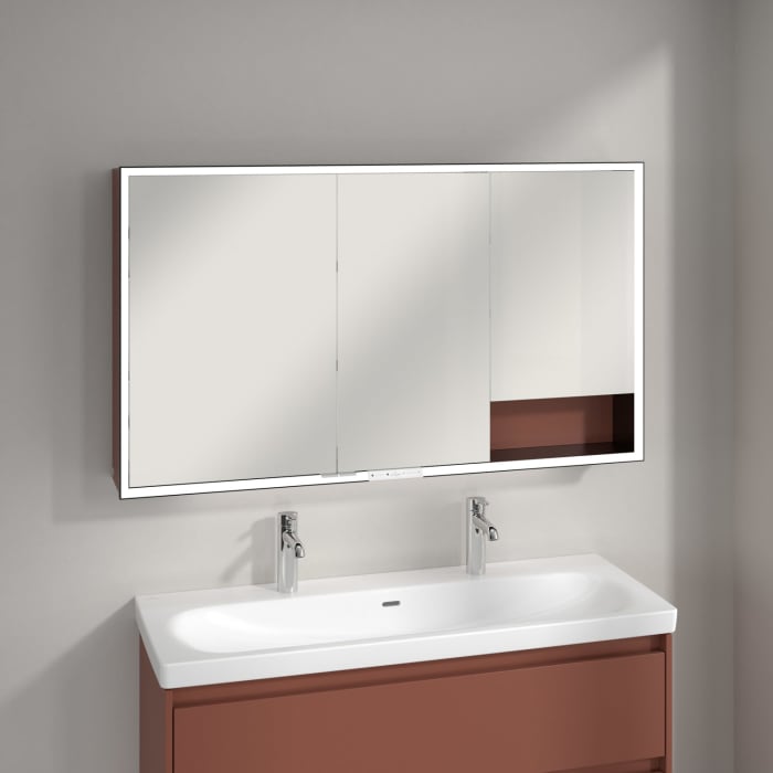 Villeroy & Boch My View+ Aufputz-Spiegelschrank 130 x 75 cm