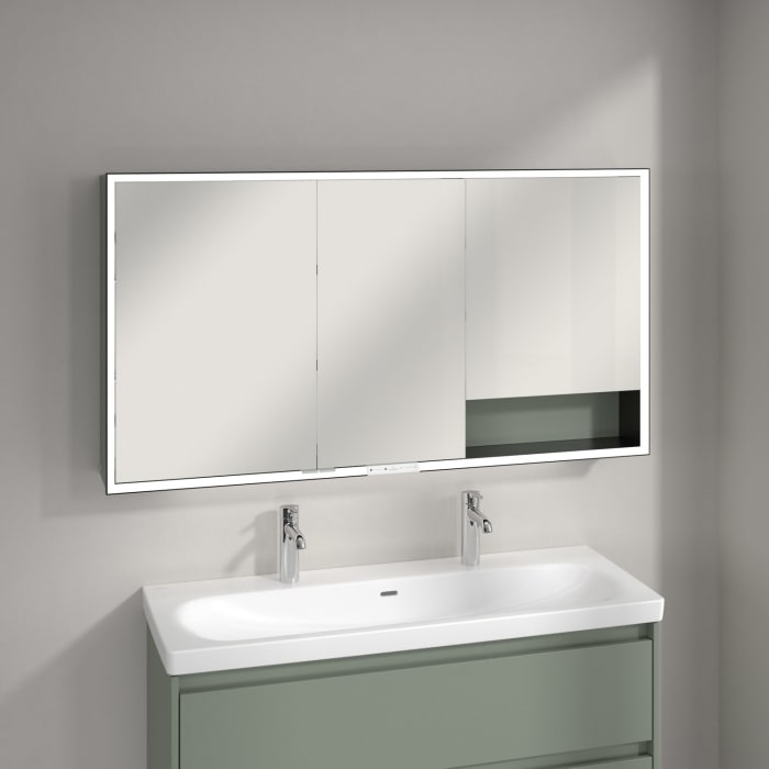 Villeroy & Boch My View+ Aufputz-Spiegelschrank 140 x 75 cm