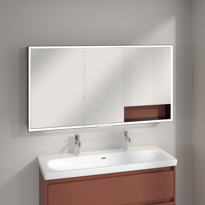 Villeroy & Boch My View+ Aufputz-Spiegelschrank 140 x 75 cm