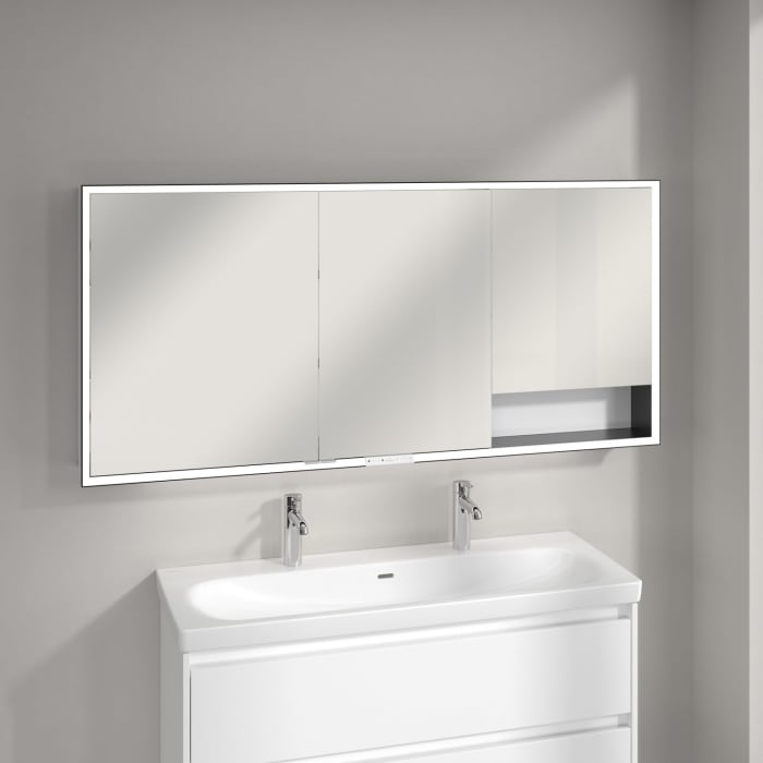 Villeroy & Boch My View+ Aufputz-Spiegelschrank 160 x 75 cm