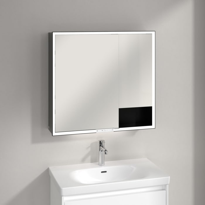 Villeroy & Boch My View+ Aufputz-Spiegelschrank 80 x 75 cm