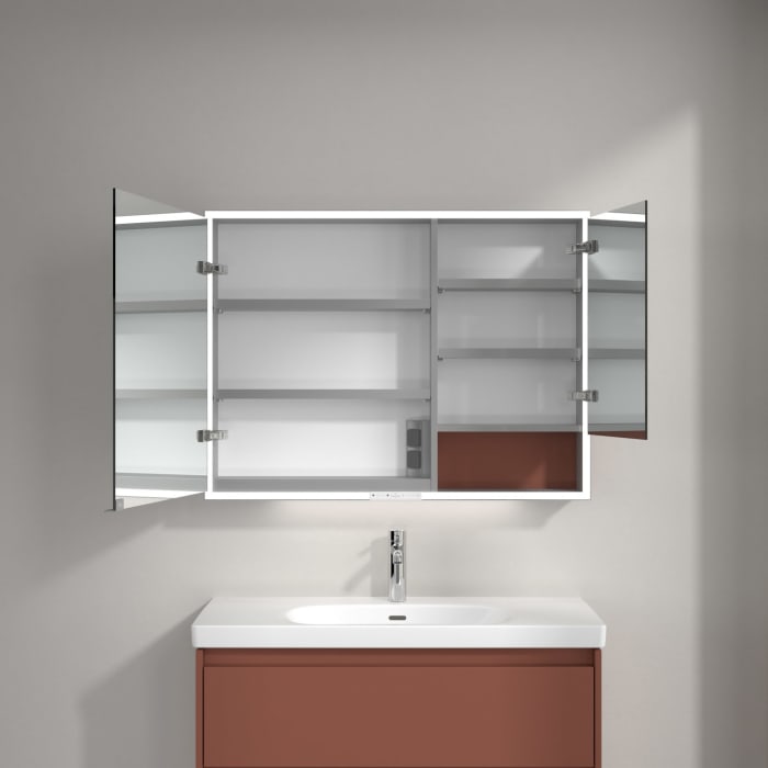 Villeroy & Boch My View+ Aufputz-Spiegelschrank 100 x 75 cm