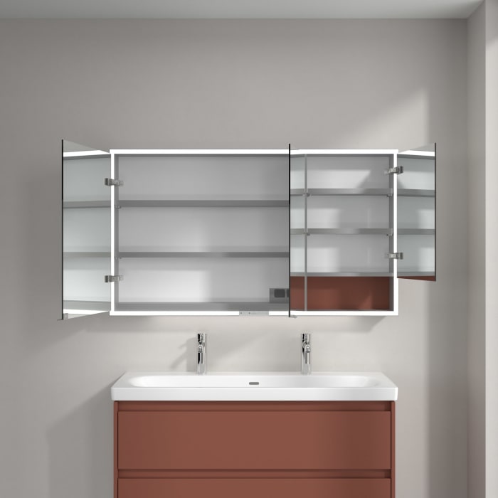 Villeroy & Boch My View+ Aufputz-Spiegelschrank 130 x 75 cm