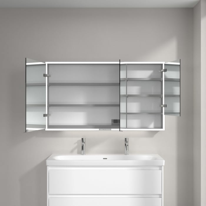 Villeroy & Boch My View+ Aufputz-Spiegelschrank 130 x 75 cm