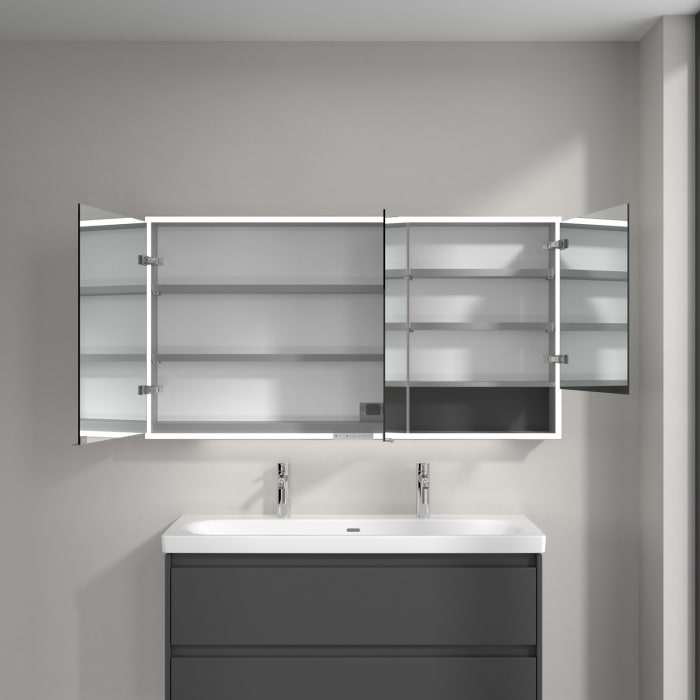 Villeroy & Boch My View+ Aufputz-Spiegelschrank 140 x 75 cm