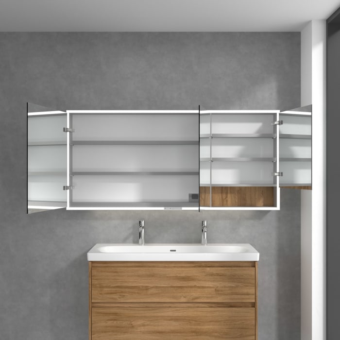 Villeroy & Boch My View+ Aufputz-Spiegelschrank 160 x 75 cm