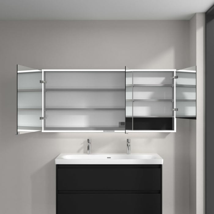 Villeroy & Boch My View+ Aufputz-Spiegelschrank 160 x 75 cm