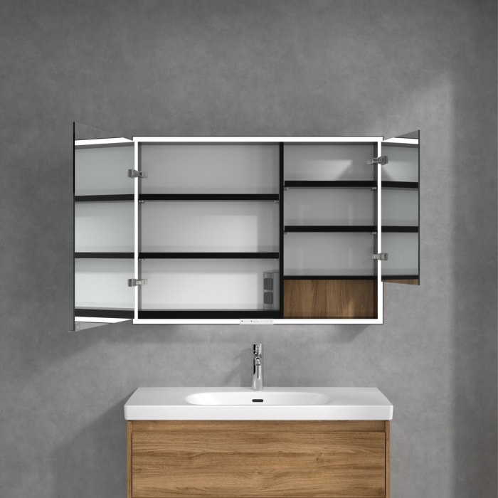 Villeroy & Boch My View+ Aufputz-Spiegelschrank 100 x 75 cm