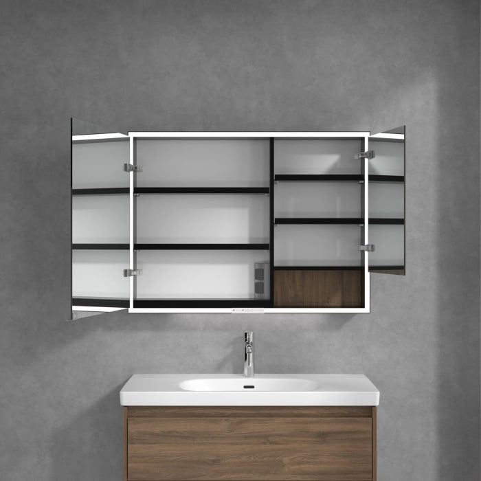 Villeroy & Boch My View+ Aufputz-Spiegelschrank 100 x 75 cm