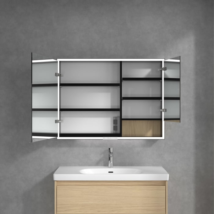 Villeroy & Boch My View+ Aufputz-Spiegelschrank 100 x 75 cm