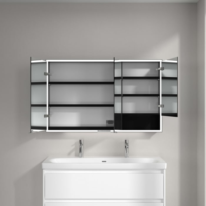 Villeroy & Boch My View+ Aufputz-Spiegelschrank 120 x 75 cm